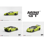 Mini GT Lamborghini Huracán LB★WORKS Lime Metallic – Limited Edition (Preorder)