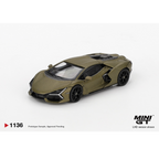 Mini GT Lamborghini Revuelto – Verde Gea Matte Green