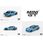 Mini GT Mazda RX-7 RE-Amemiya 2025 D1GP – Blue