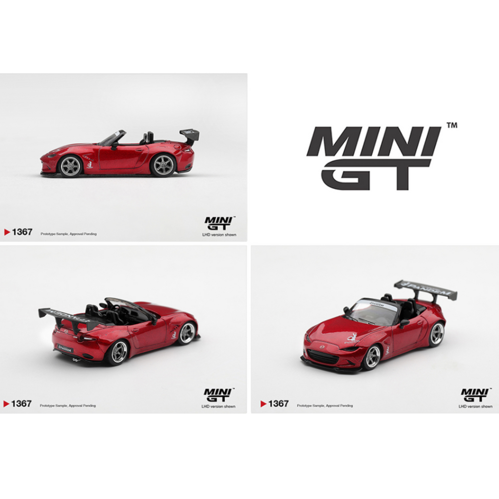 Mini GT Mazda Miata MX-5 (ND) Pandem Kodo Red – Limited Edition (Preorder)