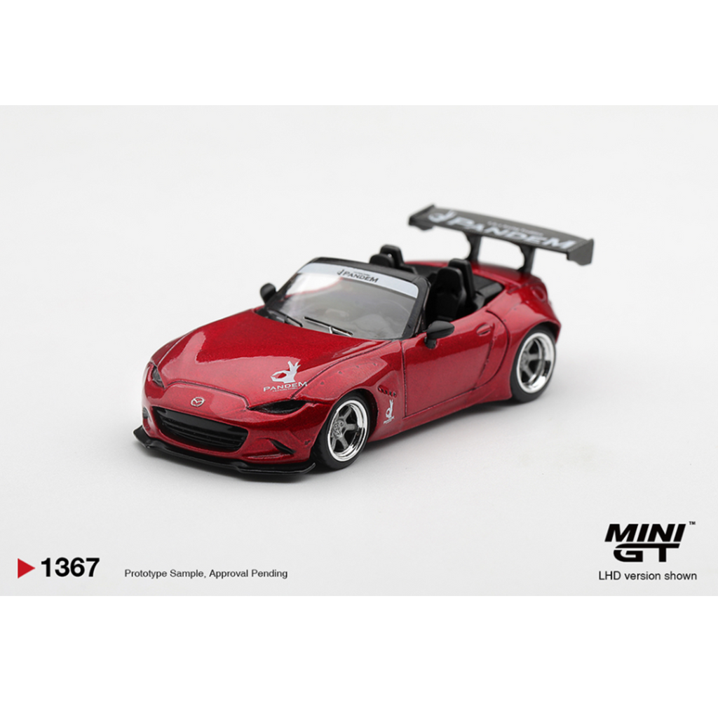 Mini GT Mazda Miata MX-5 (ND) Pandem Kodo Red – Limited Edition (Preorder)