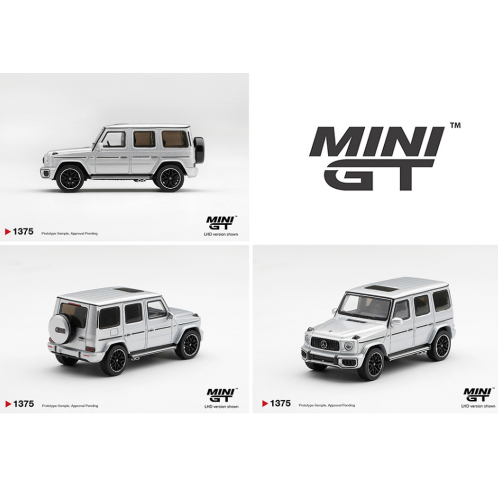 Mini GT Mercedes-AMG G 63 Silver Metallic – Limited Edition (Preorder)
