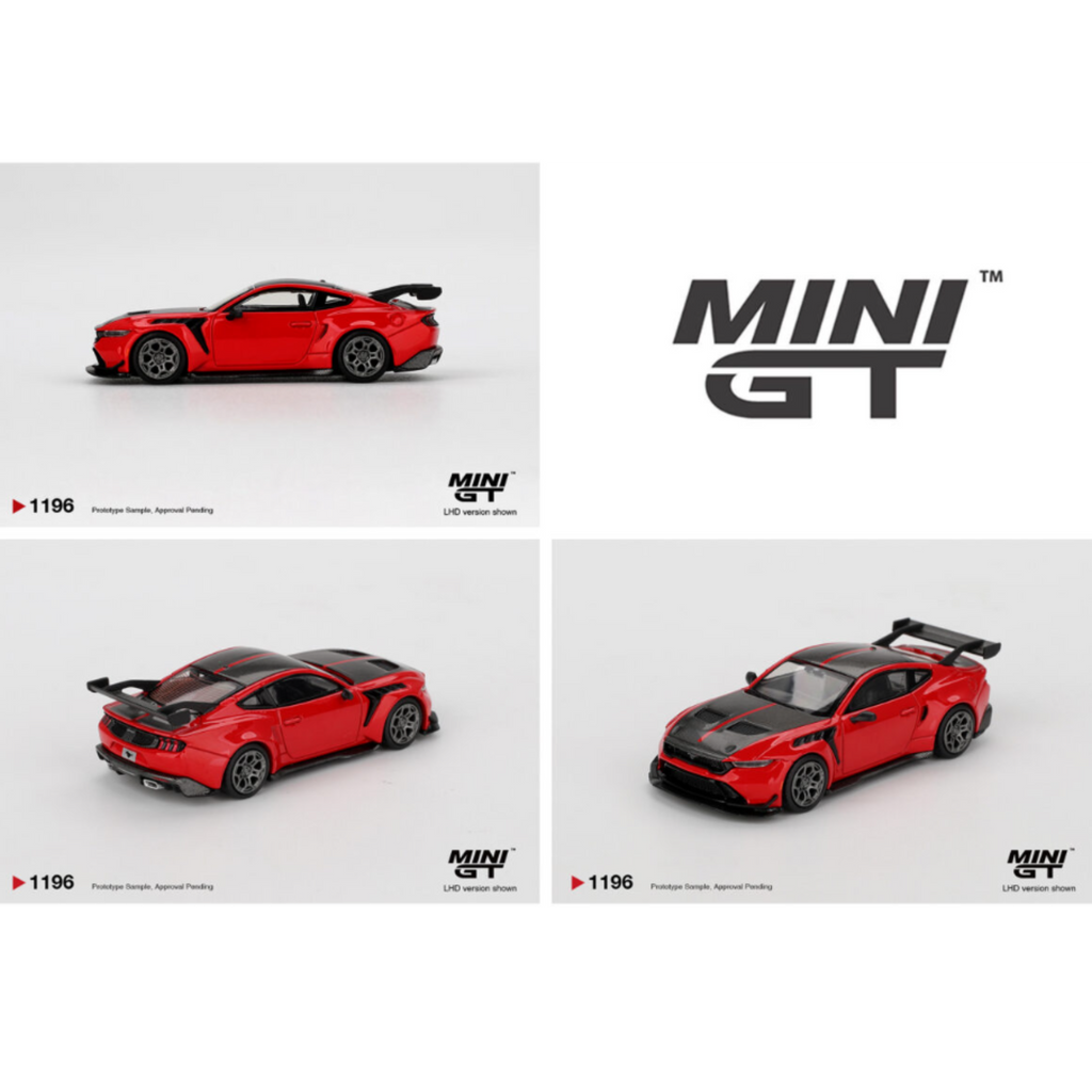 Mini GT Ford Mustang GTD – Race Red