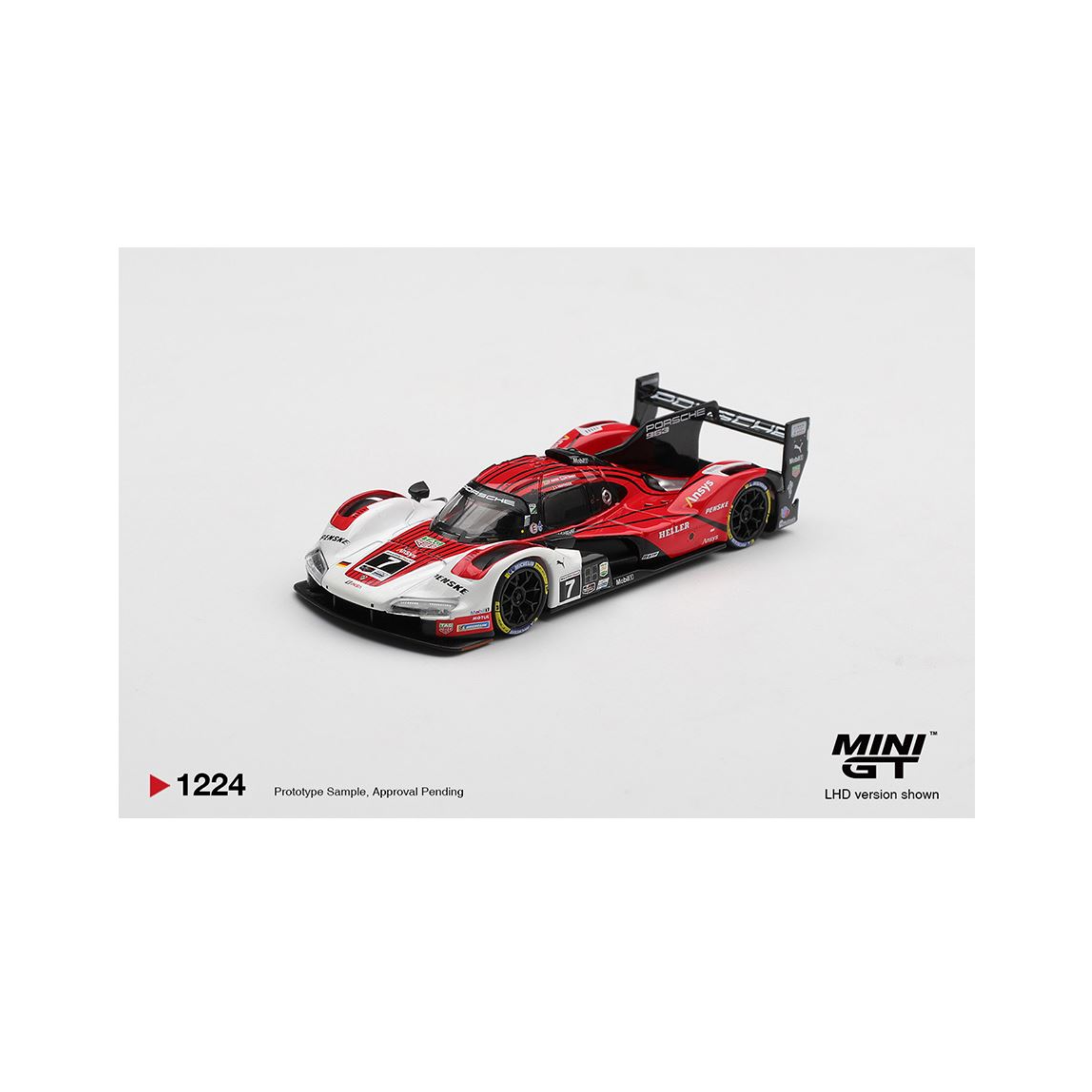 Mini GT Porsche 963 #7 Porsche Penske Motorsport 2025 IMSA Daytona 24 Hrs Winner (Preorder)