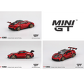 Mini GT Porsche 911 (992) GT3 RS Weissach Package – Guards Red