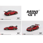 Mini GT Porsche 911 (992) GT3 RS Weissach Package – Guards Red