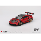Mini GT Porsche 911 (992) GT3 RS Weissach Package – Guards Red