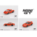 Mini GT Porsche 911 Carrera RS 2.7 – Tangerine with Black Livery