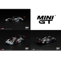 Mini GT Porsche 911 GT3 R (992) #77 AO Racing “Skeleton Rexy” 2026 IMSA Petit Le Mans – (Glow in the Dark) – Limited Edition (Preorder)