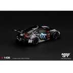 Mini GT Porsche 911 GT3 R (992) #77 AO Racing “Skeleton Rexy” 2026 IMSA Petit Le Mans – (Glow in the Dark) – Limited Edition (Preorder)