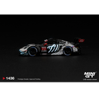 Mini GT Porsche 911 GT3 R (992) #77 AO Racing “Skeleton Rexy” 2026 IMSA Petit Le Mans – (Glow in the Dark) – Limited Edition (Preorder)