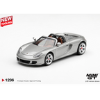 Mini GT Porsche Carrera GT – Silver – Limited Edition (Preorder)