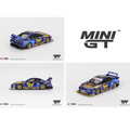 Mini GT Nissan LB-Super Silhouette S15 SILVIA #555 Team MINI GT Liberty Walk 2025 Formula Drift Halloween Special – Chrome Blue