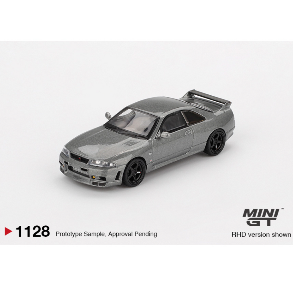 Mini GT Nissan Skyline GT-R Dark Metal Gray (NISMO BCNR33 CRS Version) – Limited Edition