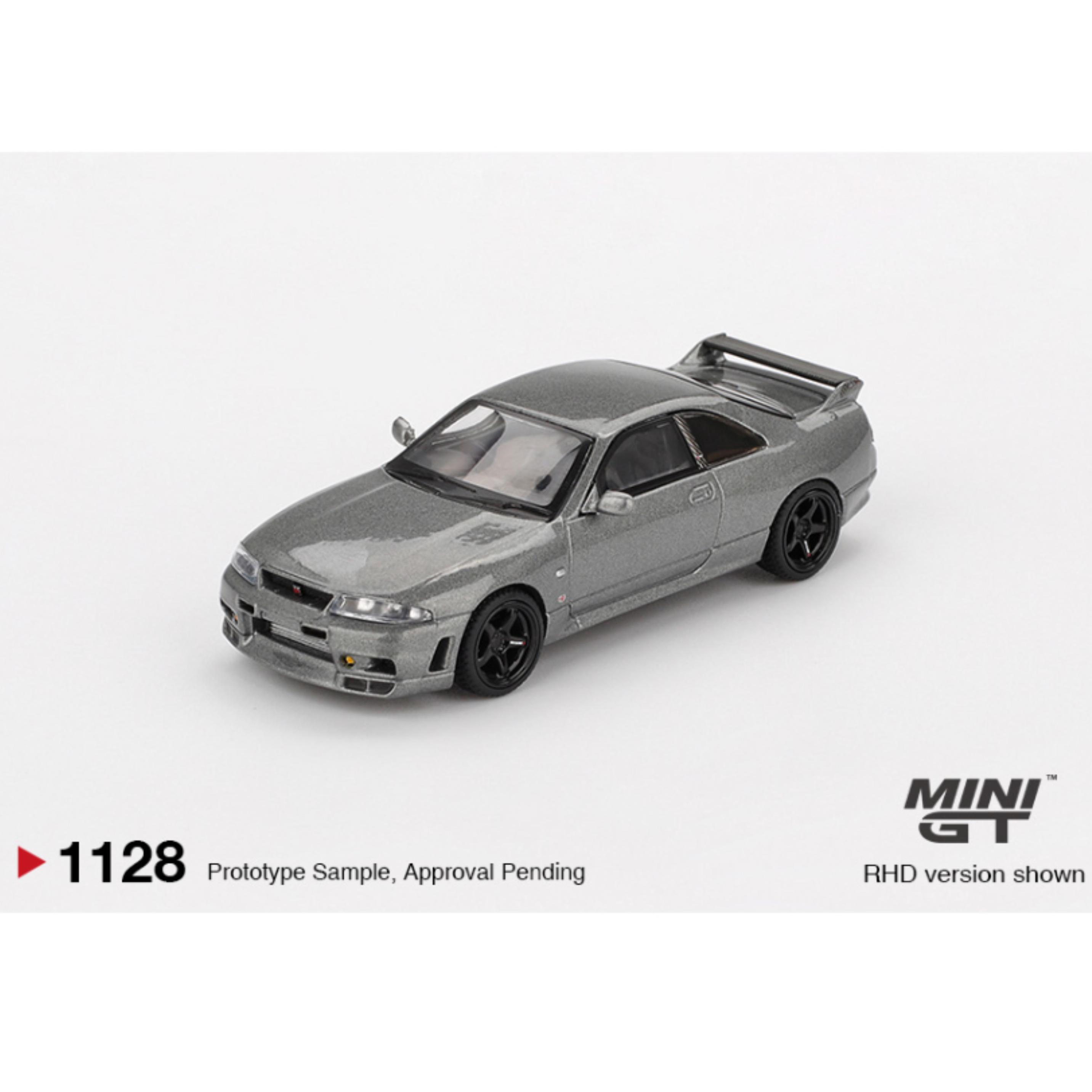Mini GT Nissan Skyline GT-R Dark Metal Gray (NISMO BCNR33 CRS Version) – Limited Edition