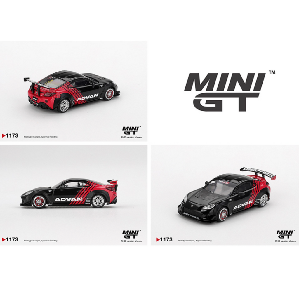 Mini GT Toyota GR86 LB★Nation Advan