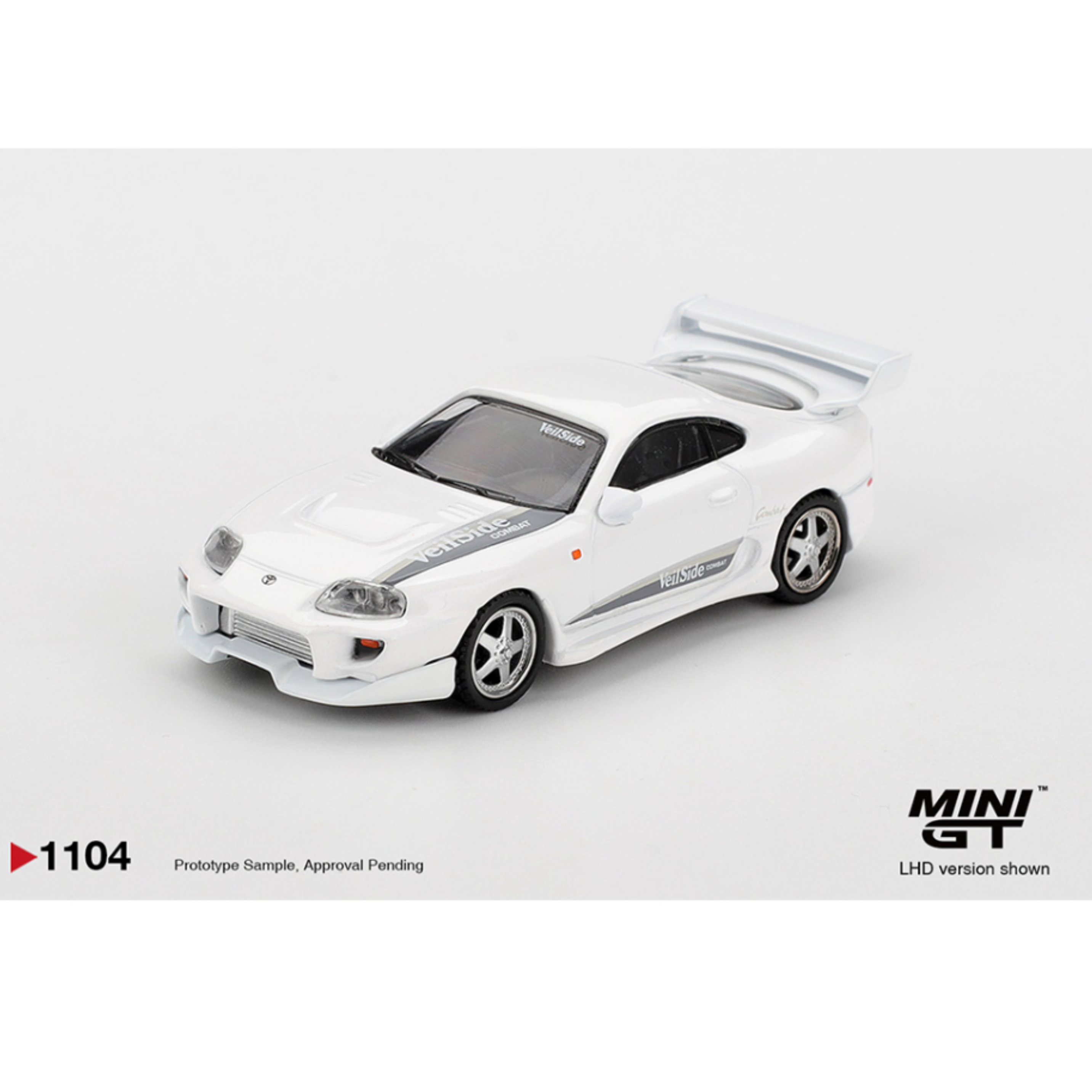 Mini GT Toyota Supra VeilSide Combat V-I – White
