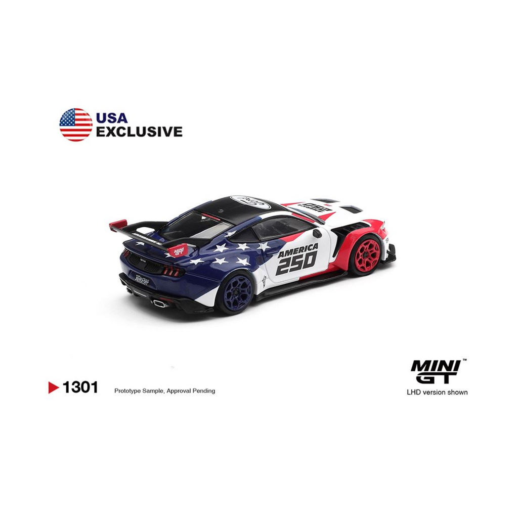Mini GT Ford Mustang GTD America 250 USA Exclusive LHD- Limited Edition (Preorder)