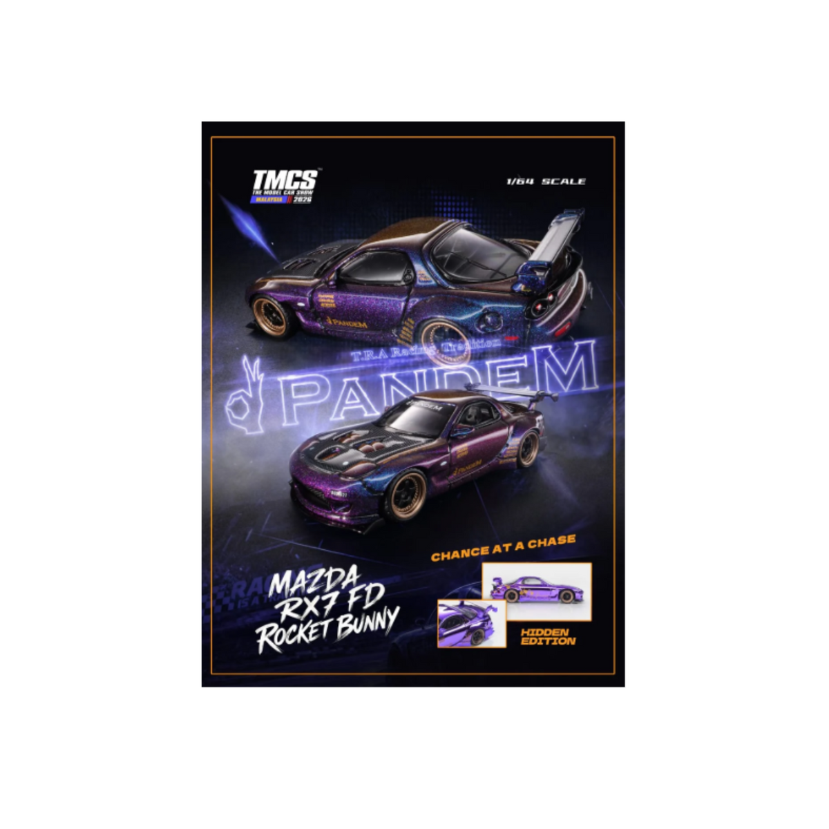 ModelModel Mazda RX7 FD Pandem - Purple (TMCS 2026 Exclusive Model)