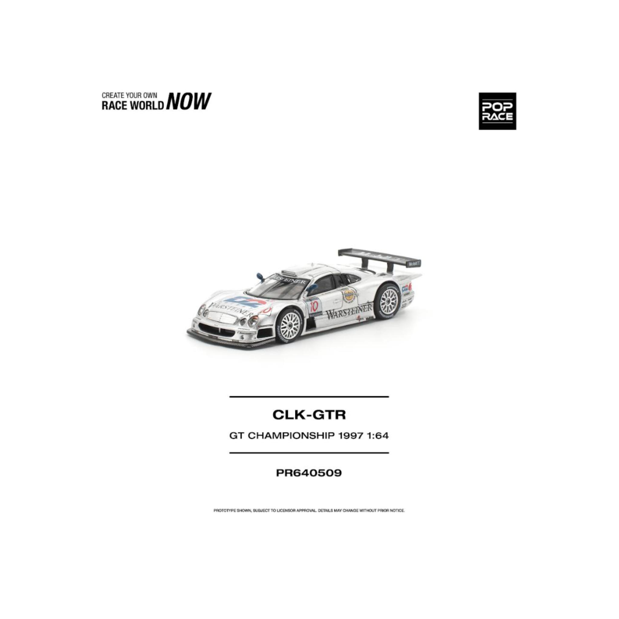 Pop Race Mercedes-Benz AMG CLK GTR FIA GT Championship 1997 (Preorder)