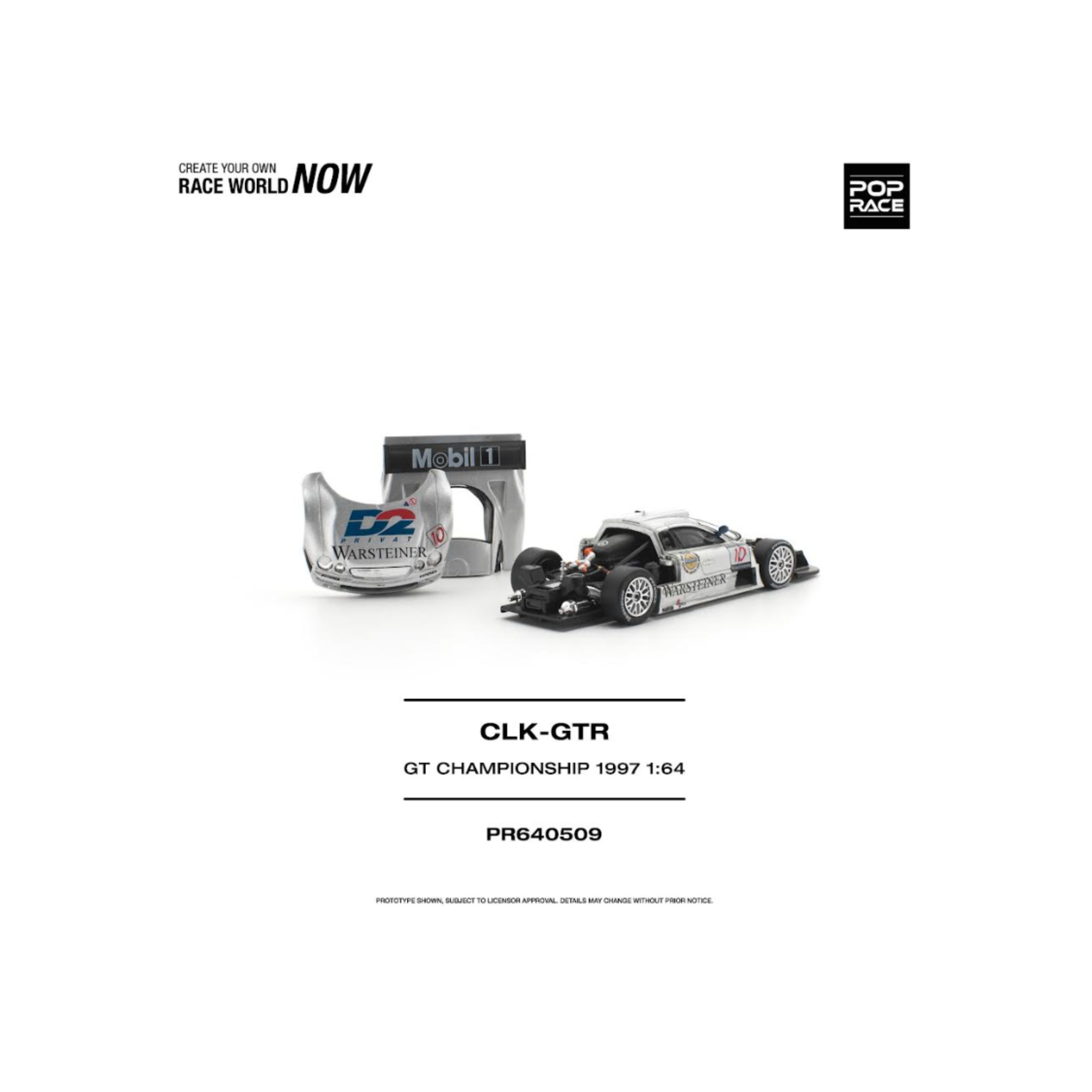 Pop Race Mercedes-Benz AMG CLK GTR FIA GT Championship 1997 (Preorder)