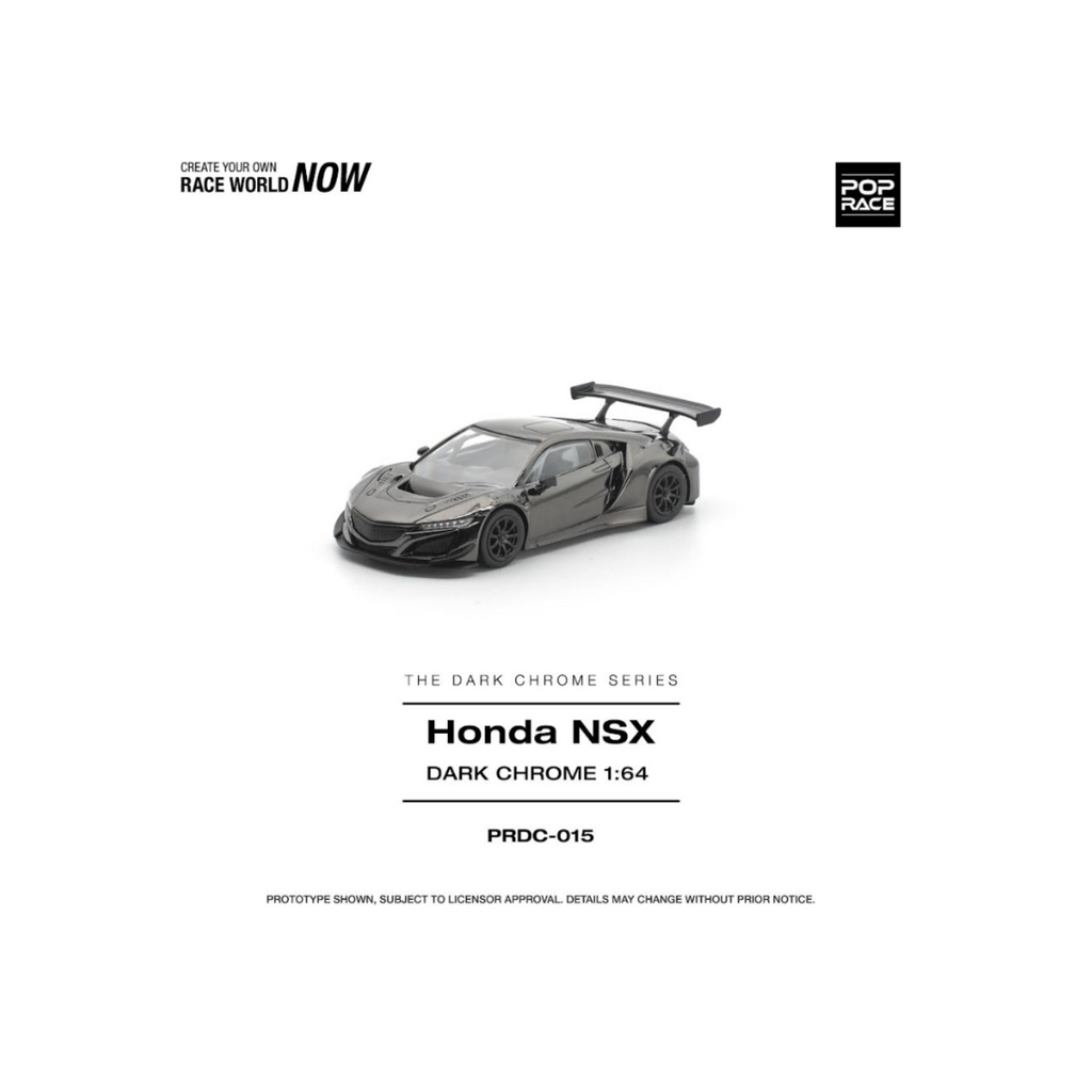 Pop Race Honda NSX GT3 EV022 - Dark Chrome (Preorder)