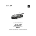 Pop Race Honda NSX GT3 EV022 - Dark Chrome (Preorder)
