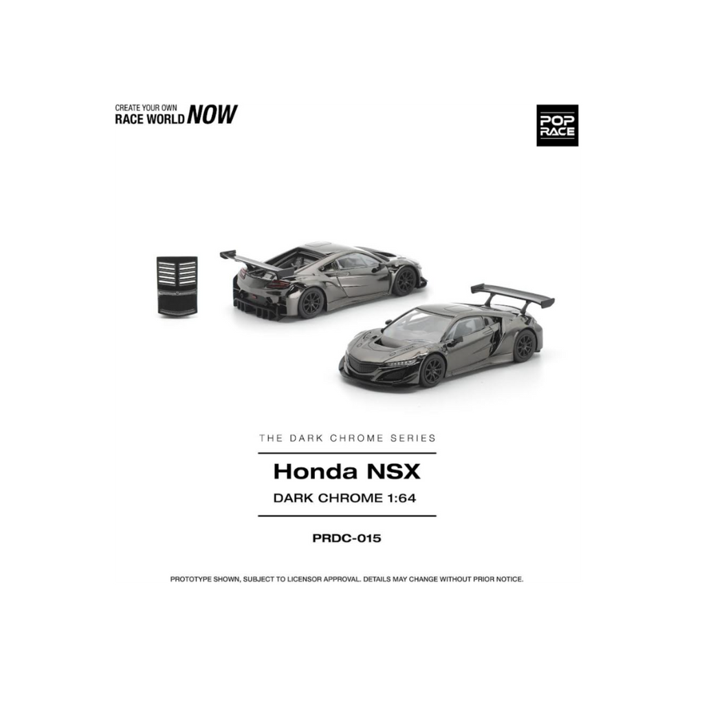 Pop Race Honda NSX GT3 EV022 - Dark Chrome (Preorder)