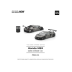 Pop Race Honda NSX GT3 EV022 - Dark Chrome (Preorder)