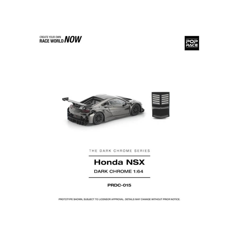 Pop Race Honda NSX GT3 EV022 - Dark Chrome (Preorder)