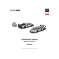 Pop Race Lamborghini Veneno Grigio Metalluro (Preorder)