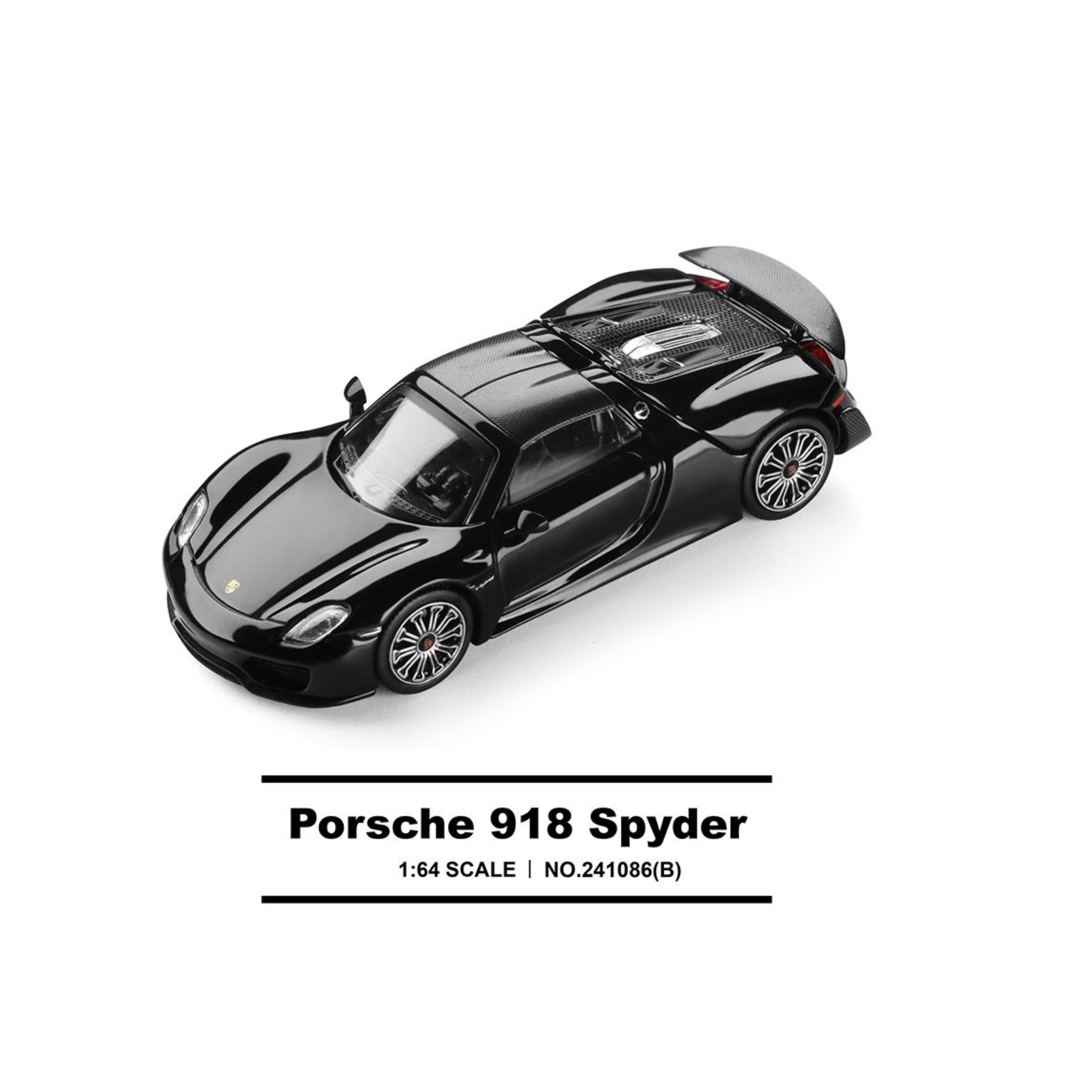 Trends Hobby Porsche 918 Spyder – Black – Limited Edition (Preorder)