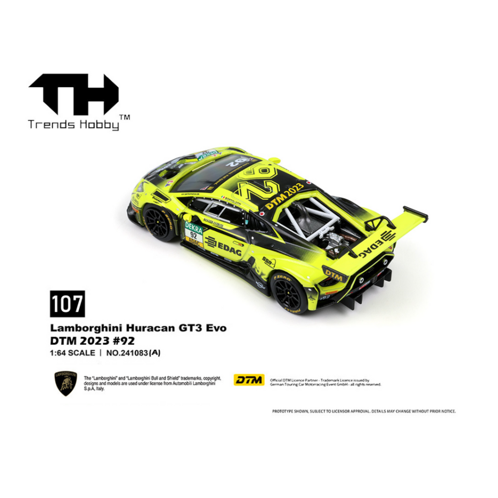 Trends Hobby Lamborghini Huracan GT3 EVO – DTM 2023 #92 (Preorder)