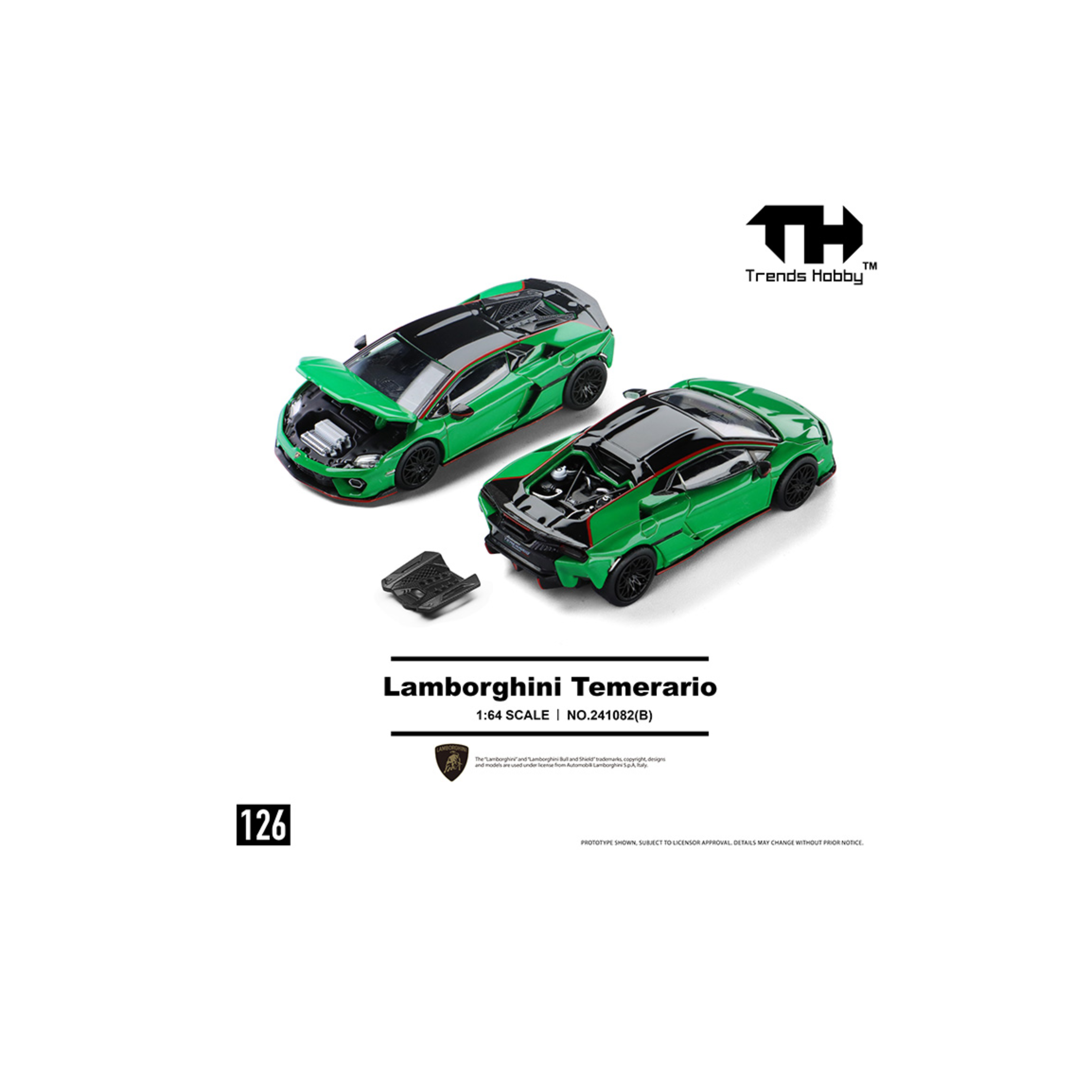 Trends Hobby Lamborghini Temerario – Green (Preorder)