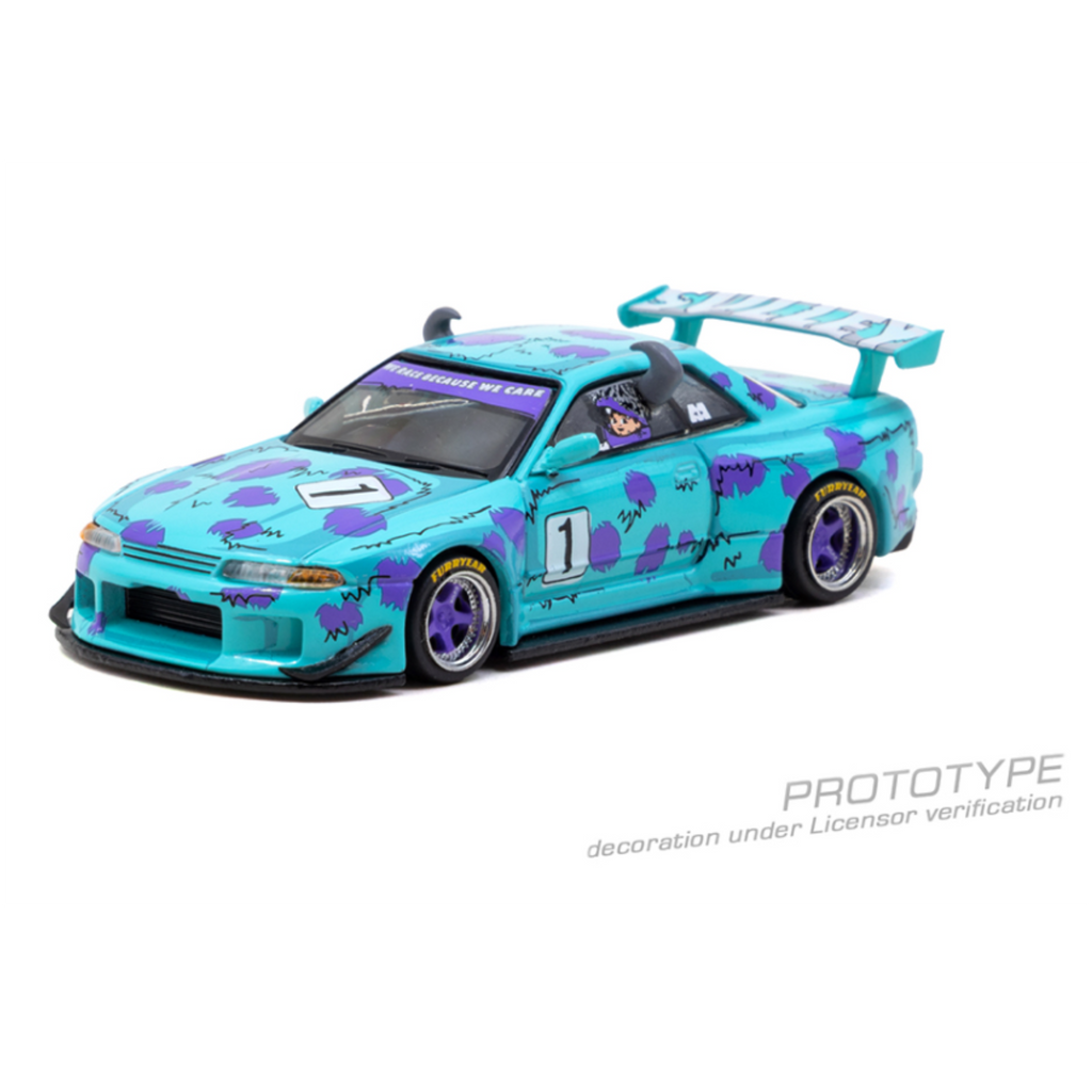 Tarmac Works Nissan Skyline GT-R R32 Widebody Jonsibal Disney Sulley – Global64 (Preorder)
